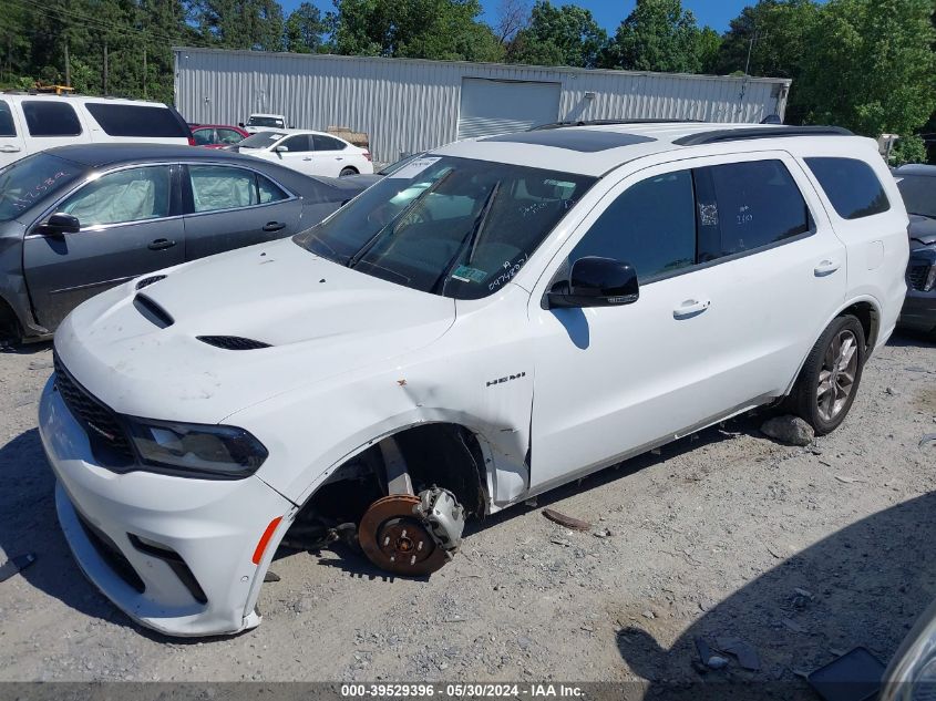 2023 Dodge Durango R/T Plus Awd VIN: 1C4SDJCT9PC553781 Lot: 39529396