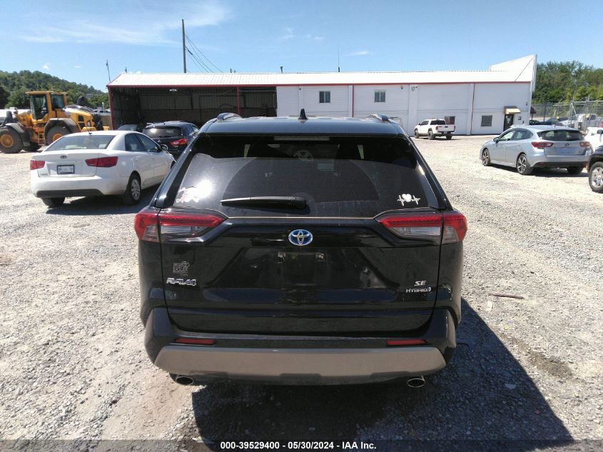 2022 Toyota Rav4 Se Hybrid VIN: JTM16RFV7ND048668 Lot: 39529400