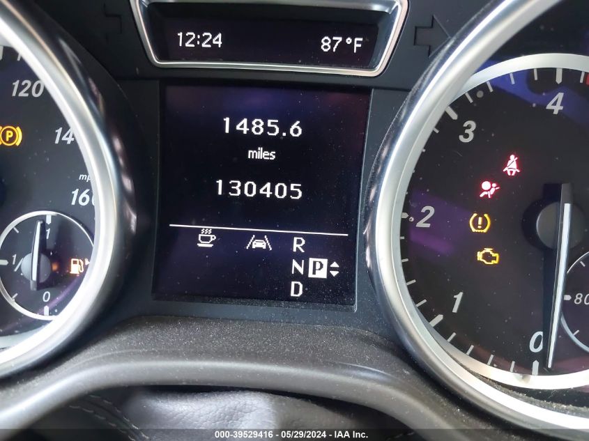 2012 Mercedes-Benz Ml 350 Bluetec 4Matic VIN: 4JGDA2EB4CA011758 Lot: 39529416