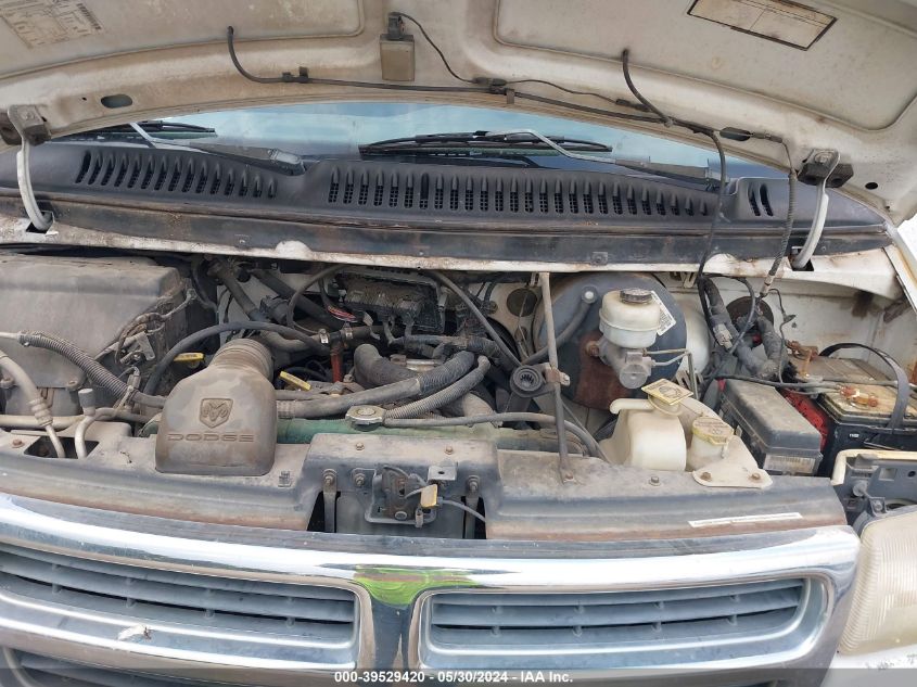 2000 Dodge Ram Wagon 2500 VIN: 2B5WB25Z2YK113376 Lot: 39529420