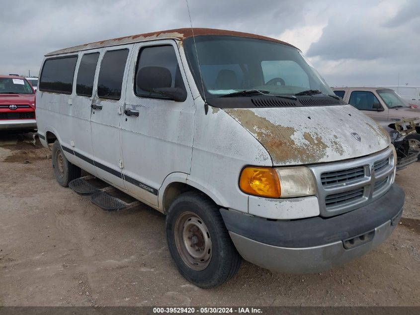 2000 Dodge Ram Wagon 2500 VIN: 2B5WB25Z2YK113376 Lot: 39529420