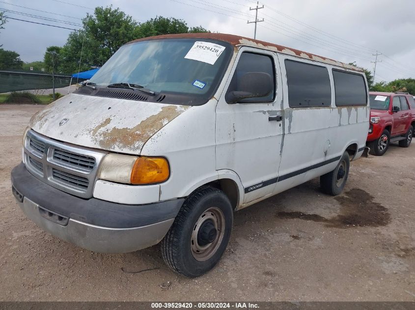 2000 Dodge Ram Wagon 2500 VIN: 2B5WB25Z2YK113376 Lot: 39529420