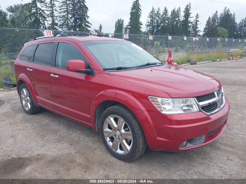 2010 Dodge Journey R/T VIN: 3D4PH6FV1AT123827 Lot: 39529423