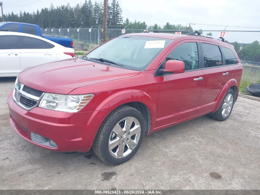 2010 Dodge Journey R/T VIN: 3D4PH6FV1AT123827 Lot: 39529423