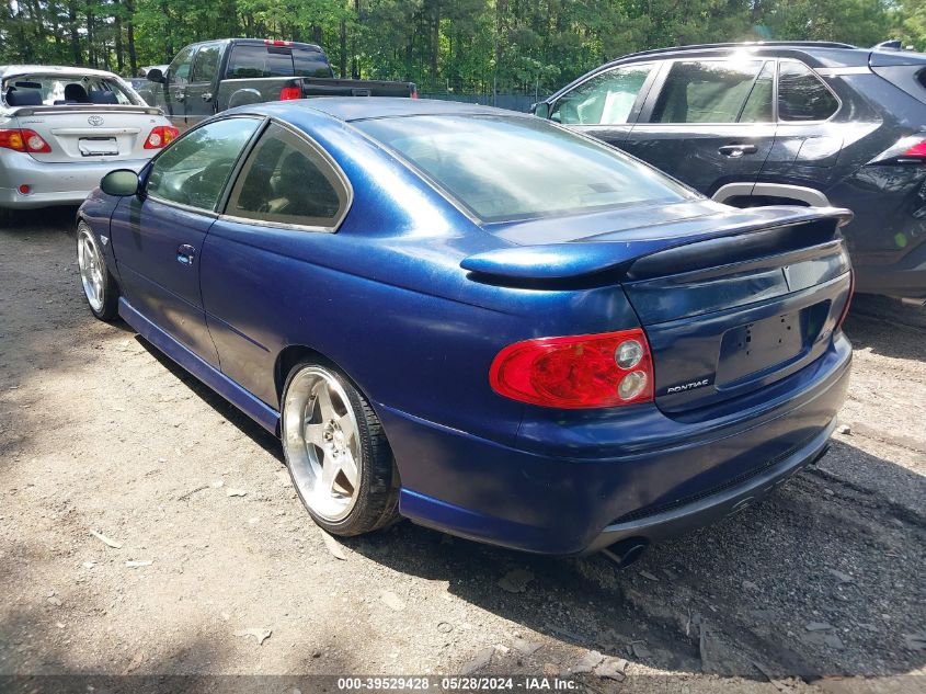 2005 Pontiac Gto VIN: 6G2VX12UX5L447133 Lot: 39529428