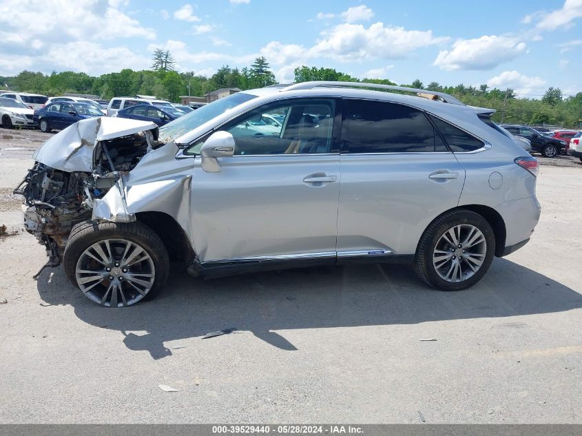 2013 Lexus Rx 450H VIN: JTJBC1BA0D2053350 Lot: 39529440