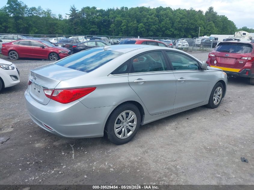 2013 Hyundai Sonata Gls VIN: 5NPEB4AC7DH576337 Lot: 39529454