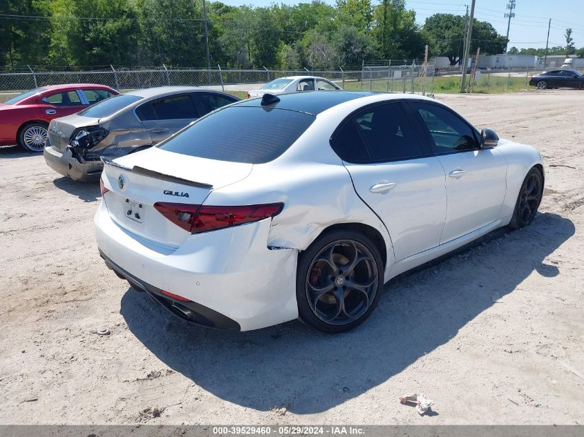 2017 Alfa Romeo Giulia Ti Rwd VIN: ZARFAECN8H7542080 Lot: 39529460