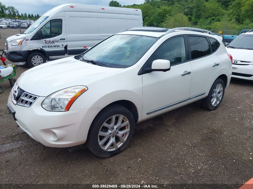 2012 Nissan Rogue Sv W/Sl Pkg VIN: JN8AS5MV4CW370021 Lot: 39529469