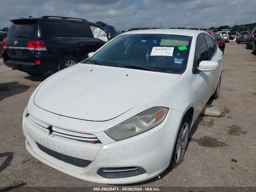 2016 Dodge Dart Sxt Sport VIN: 1C3CDFFA7GD819714 Lot: 39529473