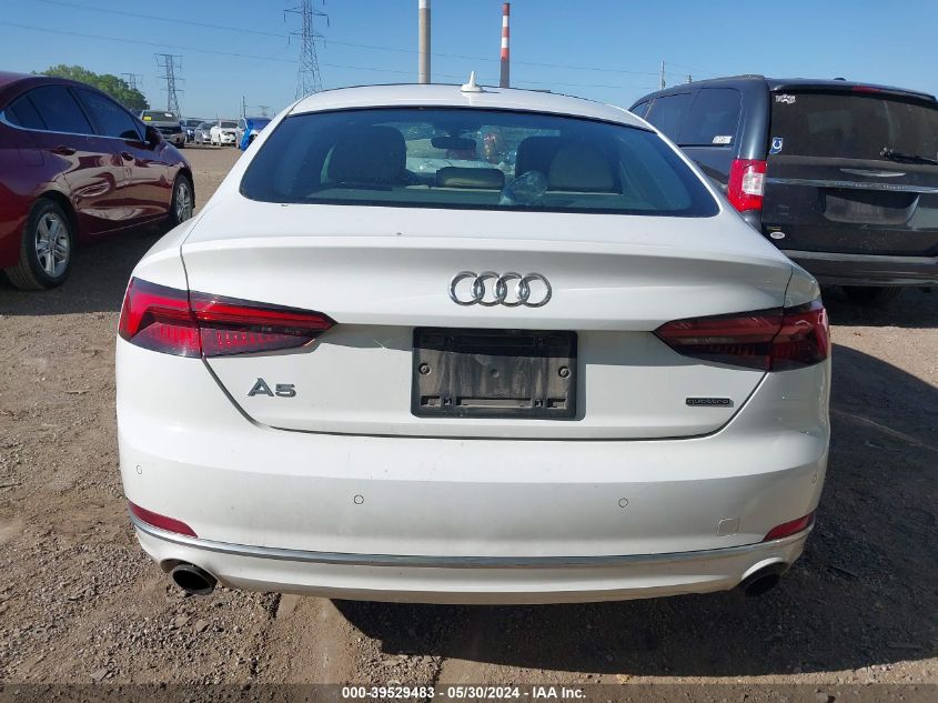 2019 Audi A5 45 Premium VIN: WAUBNCF56KA011254 Lot: 39529483