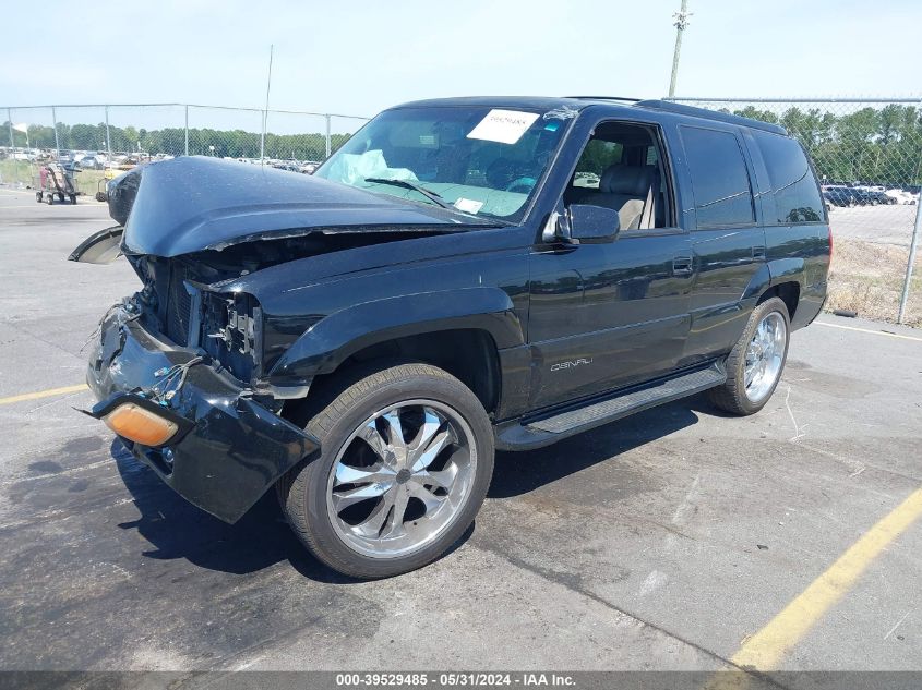 2000 GMC Denali VIN: 1GKEK63R6YR225483 Lot: 39529485