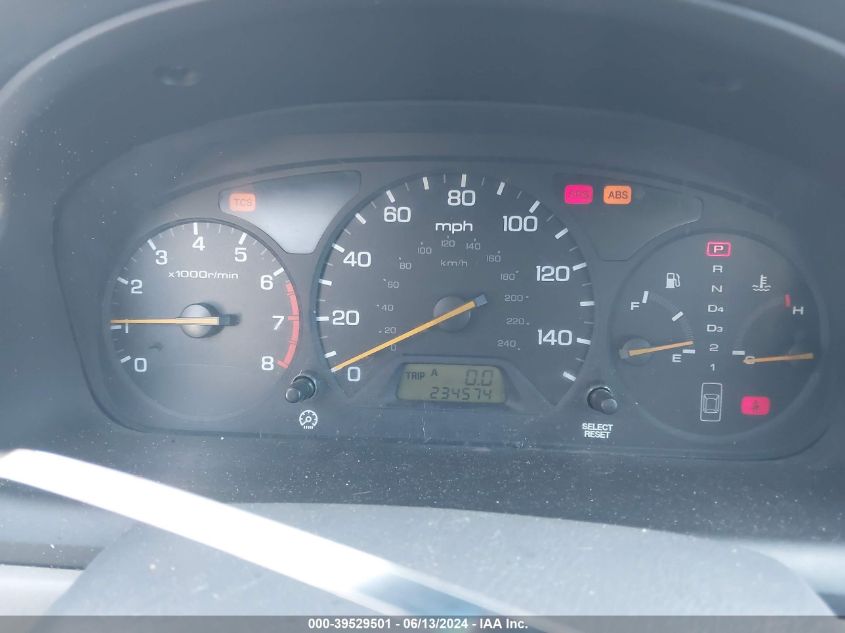 2001 Honda Accord 3.0 Ex VIN: 1HGCG16511A032891 Lot: 39529501