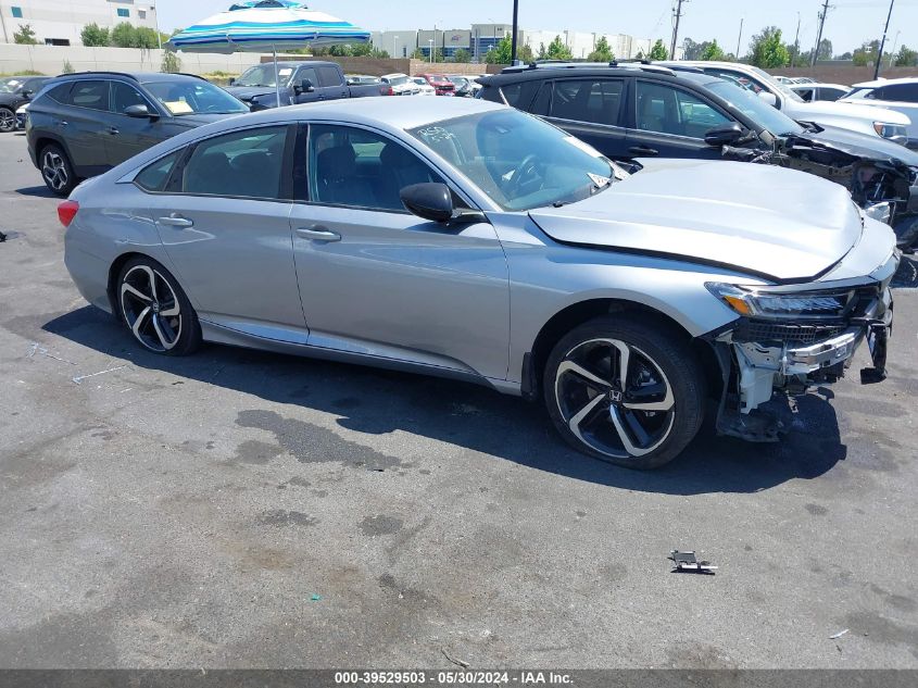 2022 Honda Accord Sport Special Edition VIN: 1HGCV1F47NA056647 Lot: 39529503