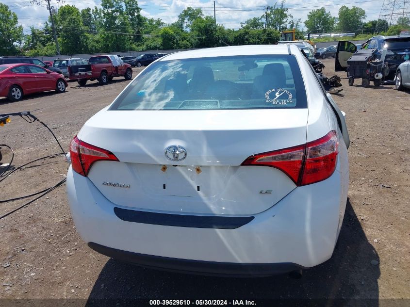 2017 Toyota Corolla Le VIN: 2T1BURHE2HC787004 Lot: 39529510