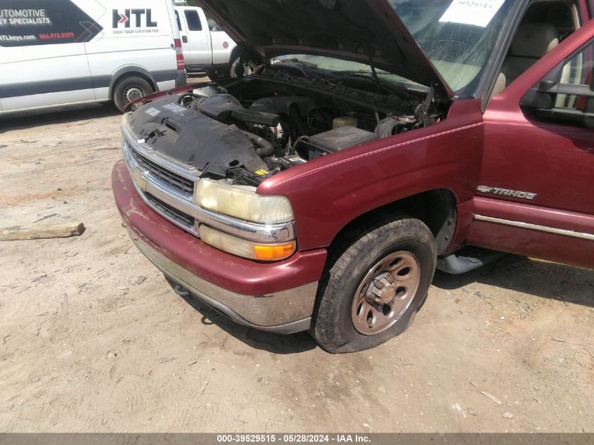 2002 Chevrolet Tahoe Lt VIN: 1GNEK13Z12J302076 Lot: 39529515