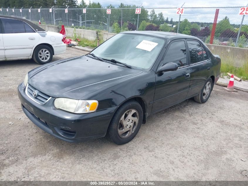 2002 Toyota Corolla Le VIN: 2T1BR18E72C561115 Lot: 39529527