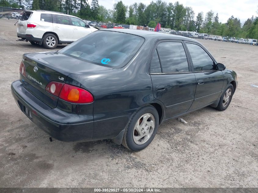 2002 Toyota Corolla Le VIN: 2T1BR18E72C561115 Lot: 39529527