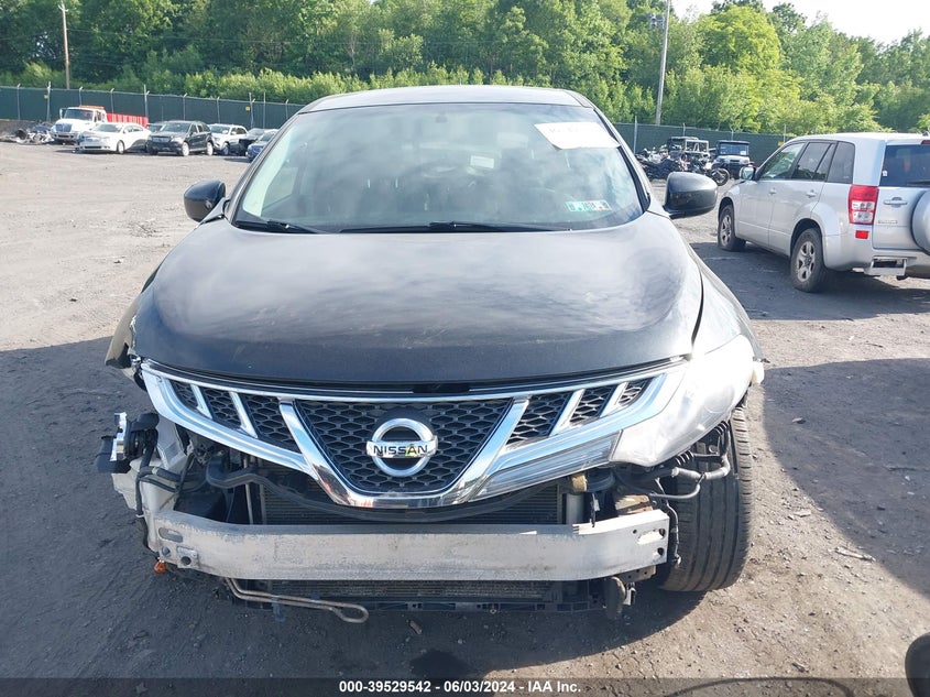 2012 Nissan Murano S VIN: JN8AZ1MU0CW106001 Lot: 39529542