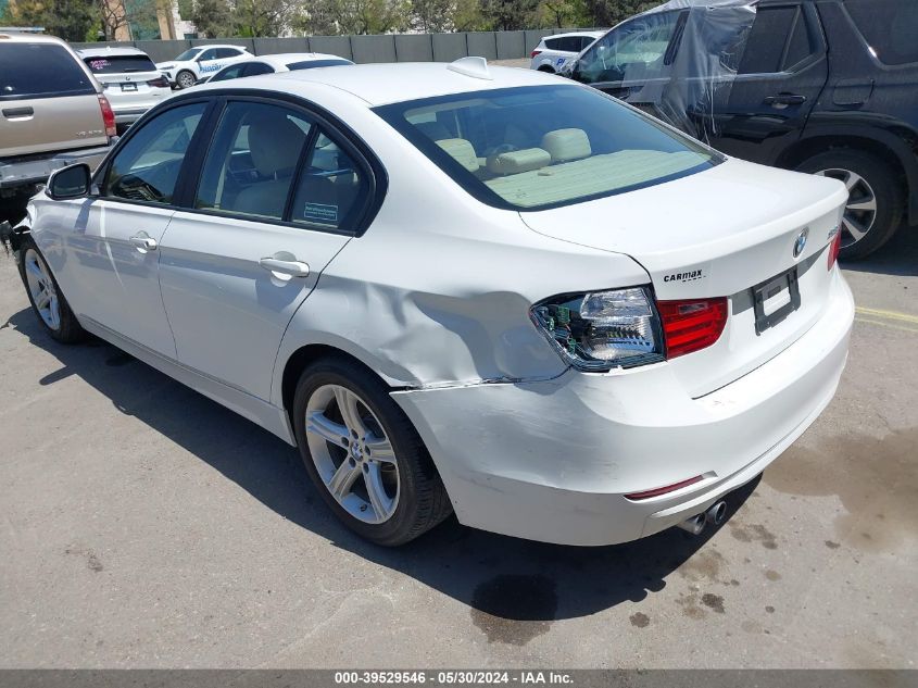 2013 BMW 328I VIN: WBA3A5C59DF353836 Lot: 39529546