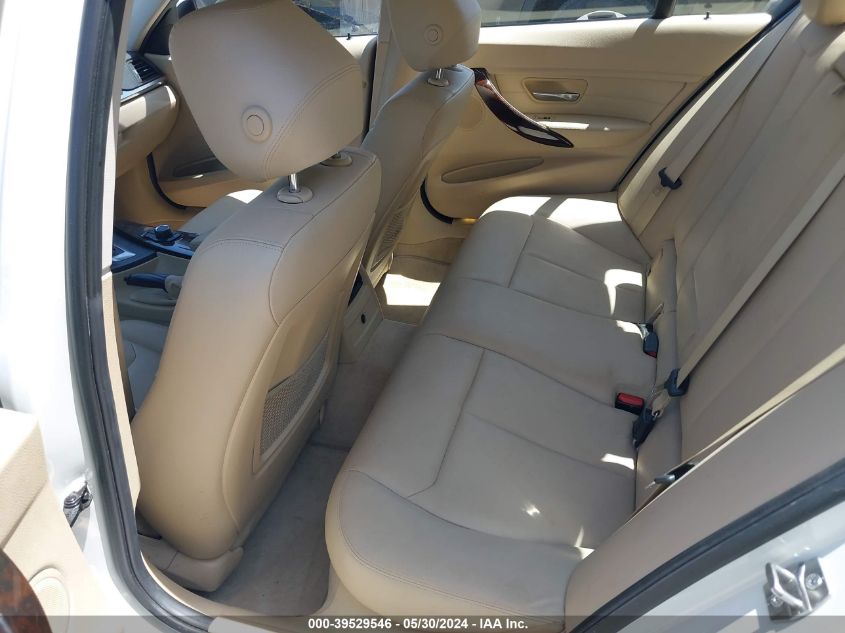 2013 BMW 328I VIN: WBA3A5C59DF353836 Lot: 39529546