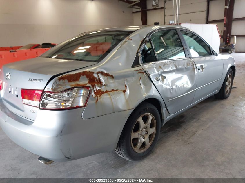 2007 Hyundai Sonata Limited/Se V6 VIN: 5NPEU46F27H171598 Lot: 39529558