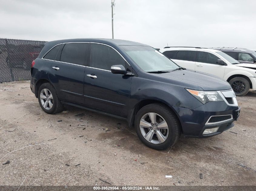 2013 Acura Mdx VIN: 2HNYD2H24DH501428 Lot: 39529564