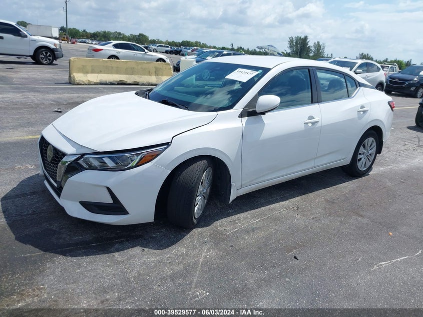VIN 3N1AB8BV8MY259176 2021 NISSAN SENTRA S XTRONIC CVT