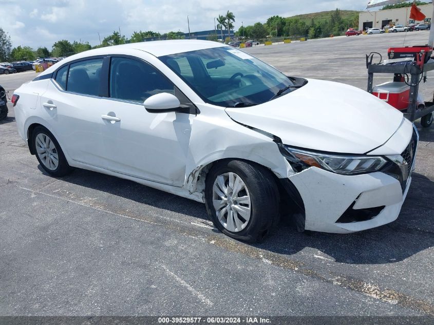 2021 Nissan Sentra S Xtronic Cvt VIN: 3N1AB8BV8MY259176 Lot: 39529577