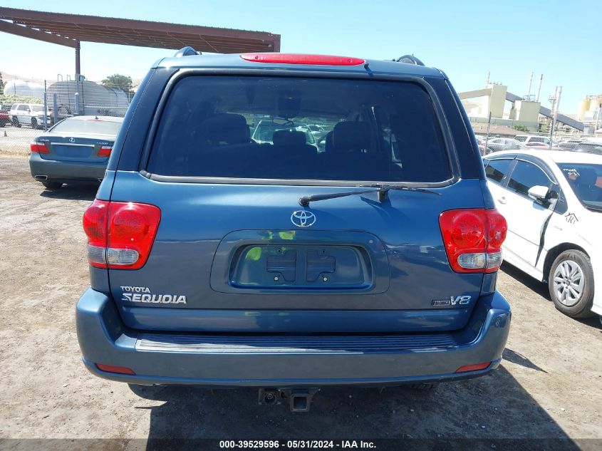 2005 Toyota Sequoia Sr5 V8 VIN: 5TDZT34A05S261037 Lot: 39529596