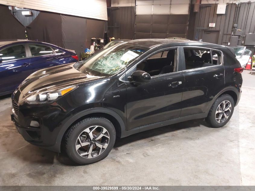 2020 Kia Sportage Lx VIN: KNDPMCAC1L7663179 Lot: 39529599