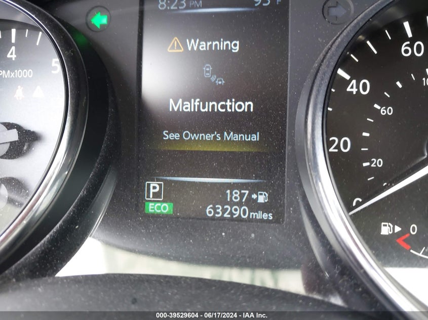 2017 Nissan Rogue Sv VIN: JN8AT2MT9HW152111 Lot: 39529604