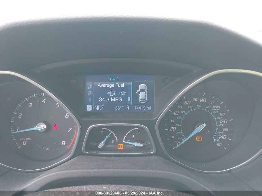 2012 Ford Focus Sel VIN: 1FAHP3M25CL402844 Lot: 39529605