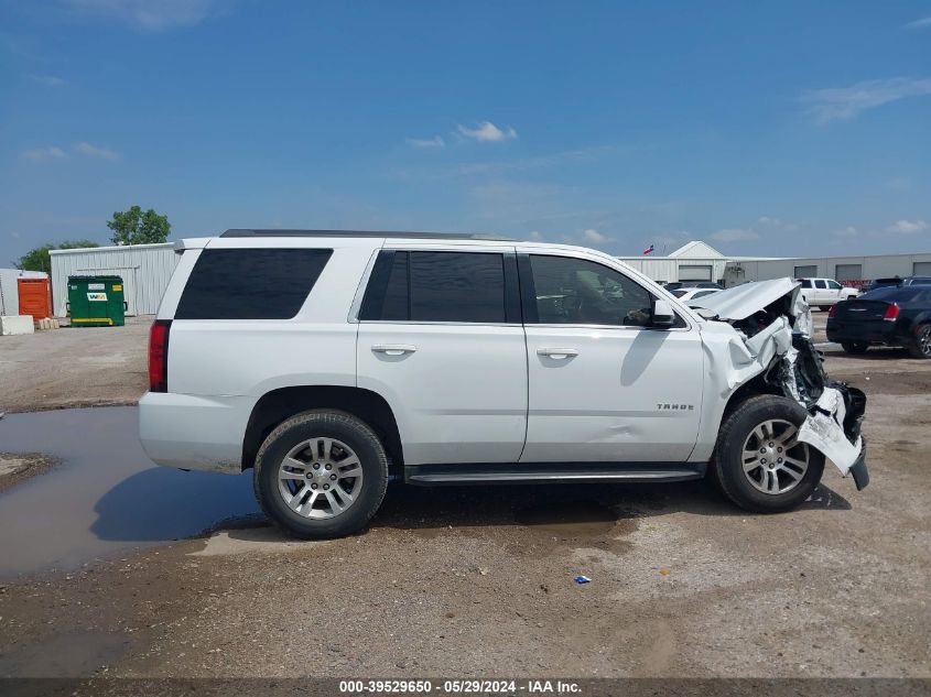 2017 Chevrolet Tahoe Ls VIN: 1GNSCAEC8HR124461 Lot: 39529650