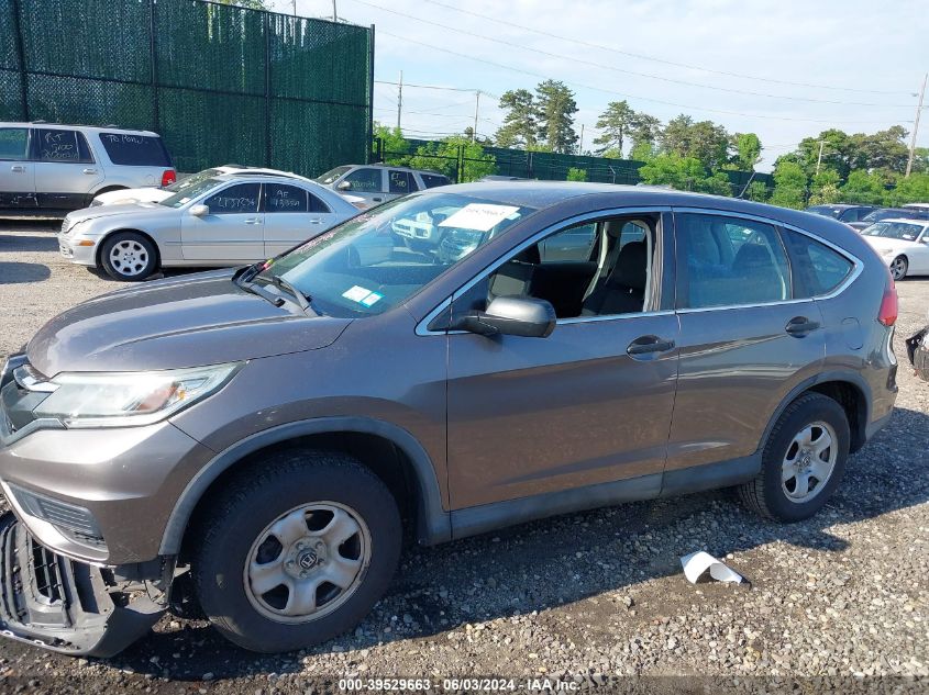 2015 Honda Cr-V Lx VIN: 5J6RM4H33FL094488 Lot: 39529663