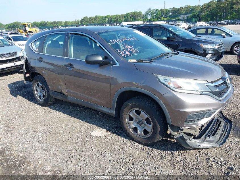 2015 Honda Cr-V Lx VIN: 5J6RM4H33FL094488 Lot: 39529663