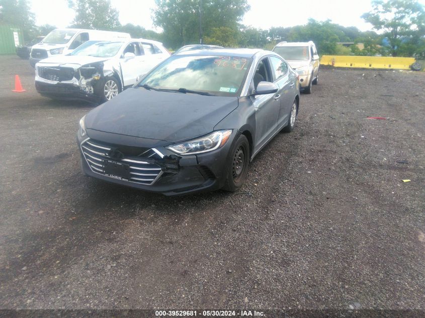 KMHD74LF0HU395964 2017 HYUNDAI ELANTRA - Image 2