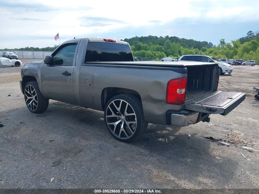 2007 Chevrolet Silverado 1500 Work Truck VIN: 1GCEC14C07Z618819 Lot: 39529685