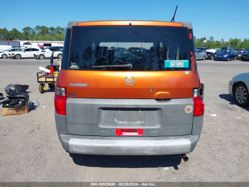 2005 Honda Element Lx VIN: 5J6YH18325L001926 Lot: 39529690