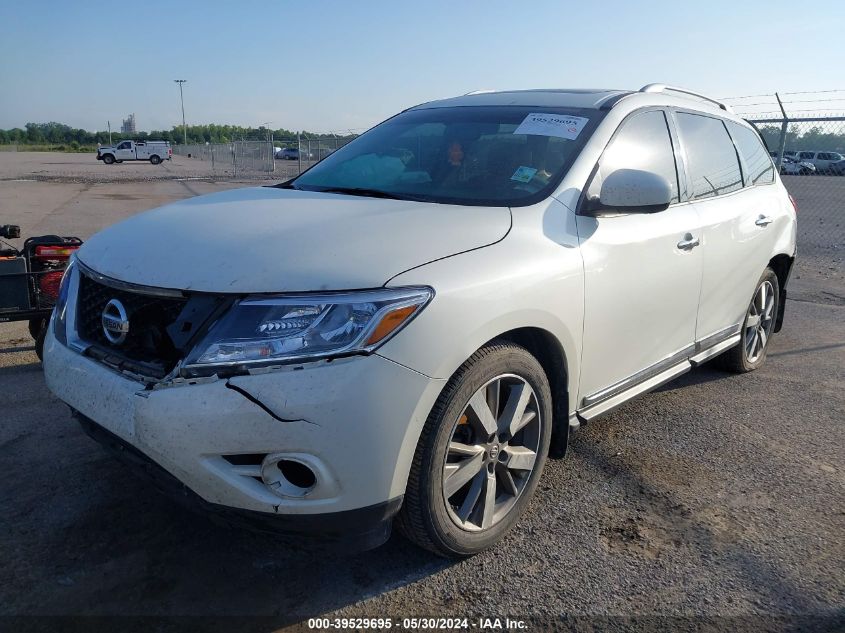 VIN 5N1AR2MN9FC697697 2015 NISSAN PATHFINDER no.2