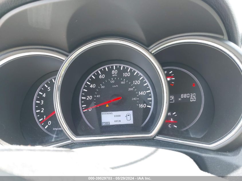 2012 Nissan Murano Sl VIN: JN8AZ1MW6CW237483 Lot: 39529703