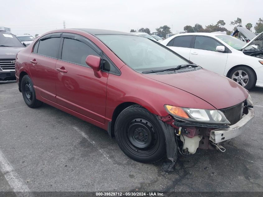 2008 Honda Civic Lx VIN: JHMFA16508S001583 Lot: 39529712