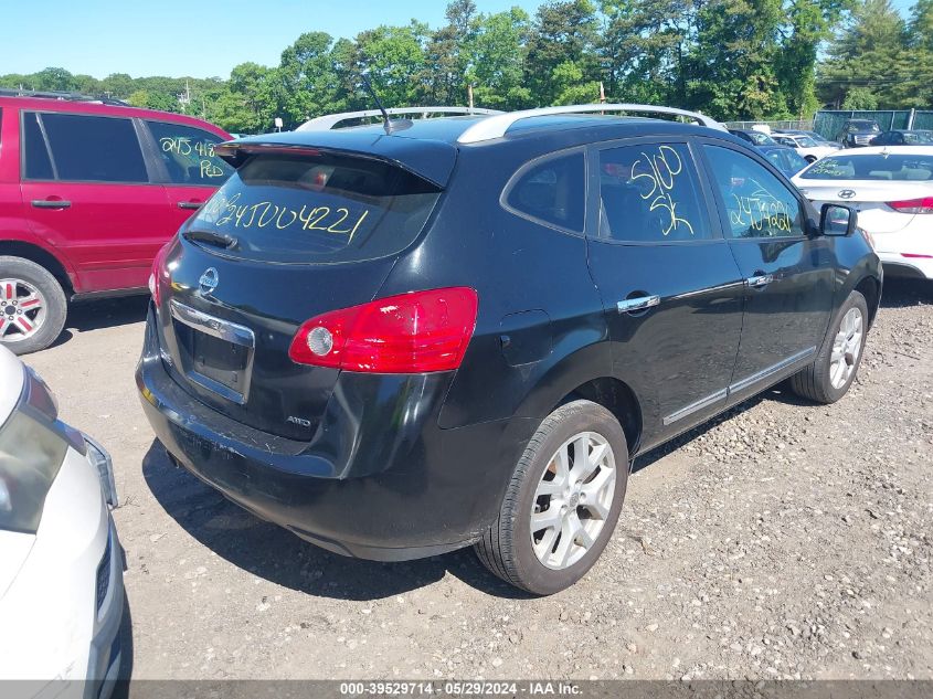 2012 Nissan Rogue Sv W/Sl Pkg VIN: JN8AS5MV3CW396612 Lot: 39529714