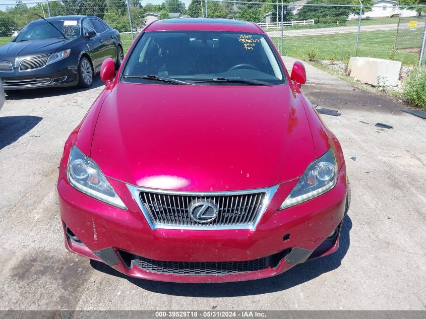 2012 Lexus Is 250 VIN: JTHCF5C29C5058121 Lot: 39529718