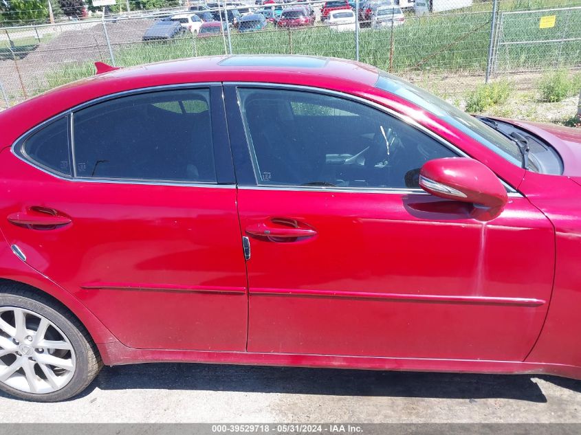 2012 Lexus Is 250 VIN: JTHCF5C29C5058121 Lot: 39529718