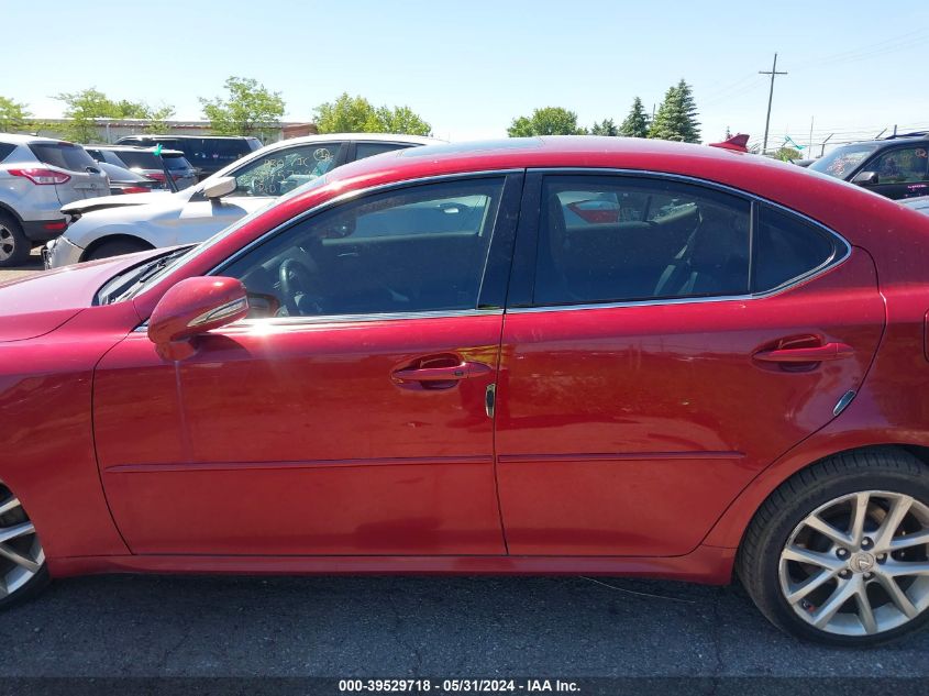 2012 Lexus Is 250 VIN: JTHCF5C29C5058121 Lot: 39529718