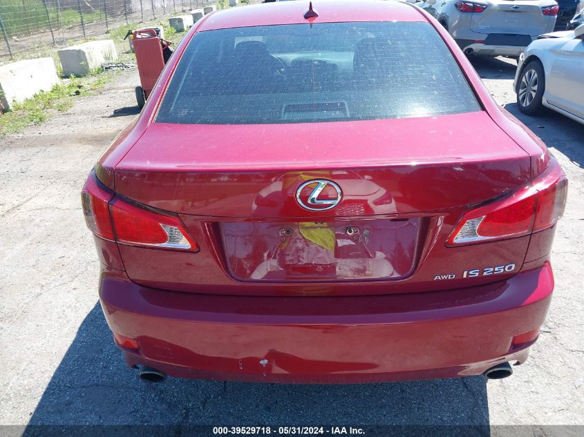 2012 Lexus Is 250 VIN: JTHCF5C29C5058121 Lot: 39529718