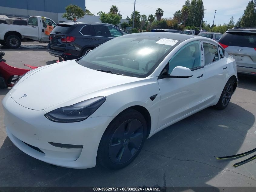 5YJ3E1EA4PF657319 2023 TESLA MODEL 3 - Image 2