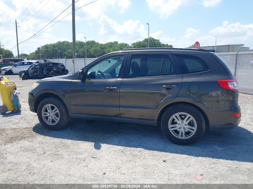 2011 Hyundai Santa Fe Gls VIN: 5XYZG3AB9BG006171 Lot: 39529730