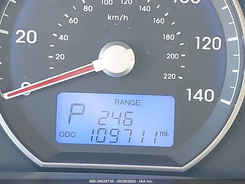 2011 Hyundai Santa Fe Gls VIN: 5XYZG3AB9BG006171 Lot: 39529730